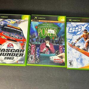 Vintage 3 Xbox games great condition
